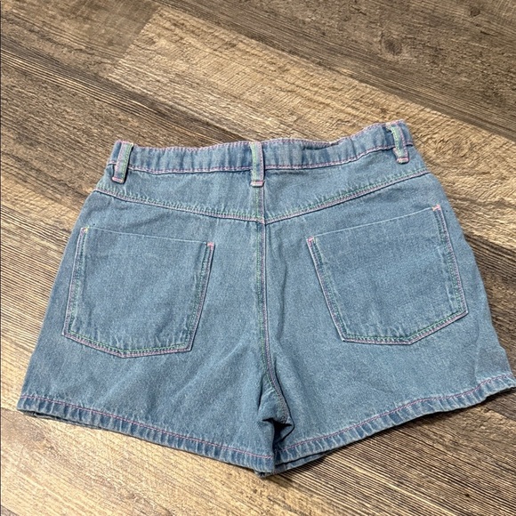 Wonder Nation Kids Embroidered Denim Shorts Set - Picture 15 of 16